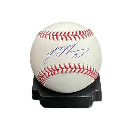 MAX MUNCY DODGERS 2020 WORLD SERIES CHAMPION SIGNED MLB BASEBALL PSA WITNESS