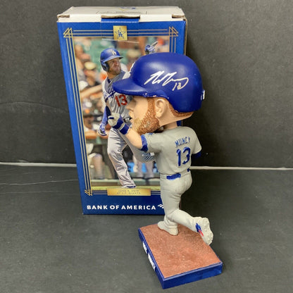 MAX MUNCY DODGERS WORLD SERIES CHAMPION SIGNED 2020 SGA BOBBLEHEAD PSA 9A99252