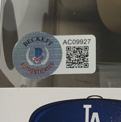 CODY BELLINGER SIGNED LOS ANGELES DODGERS WS CHAMP FUNKO POP 38 BECKETT AC09927