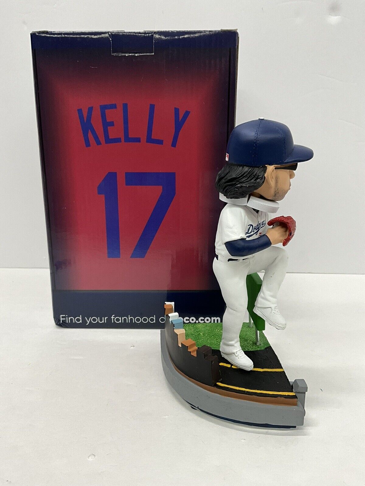 JOE KELLY SIGNED WELCOME BACK TO LA DODGERS FOCO /72 BOBBLEHEAD PSA 3C13438