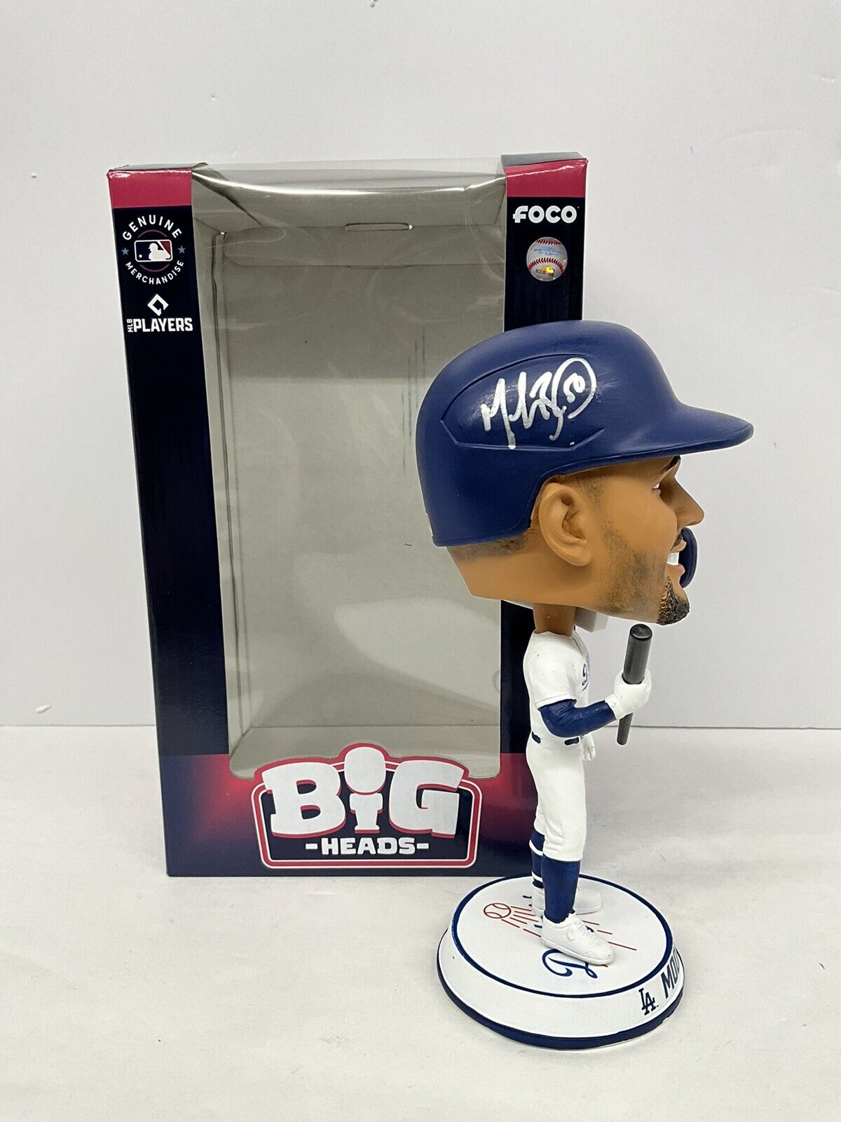 MOOKIE BETTS SIGNED DODGERS FOCO BIGHEAD BOBBLEHEAD 82/144 FANATICS HG99301740