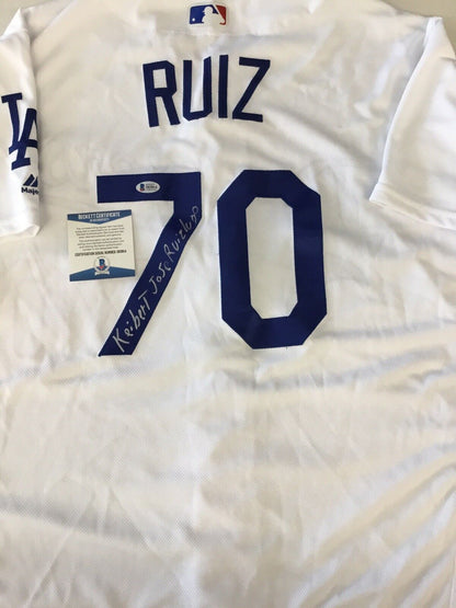 KEIBERT RUIZ SIGNED FULL NAME "KEIBERT JOSE RUIZ LUGO" TEAM ISSUED JERSEY BAS