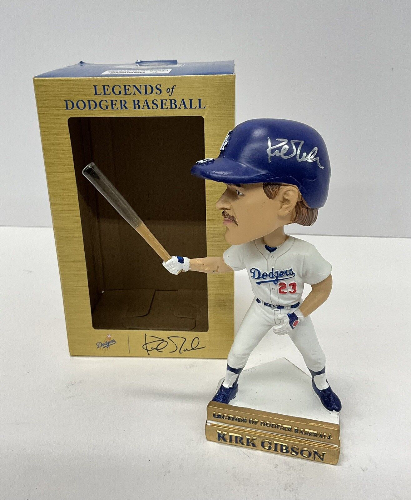 KIRK GIBSON DODGERS 88 WS CHAMPION SIGNED 2019 SGA BOBBLEHEAD PSA 3T04374