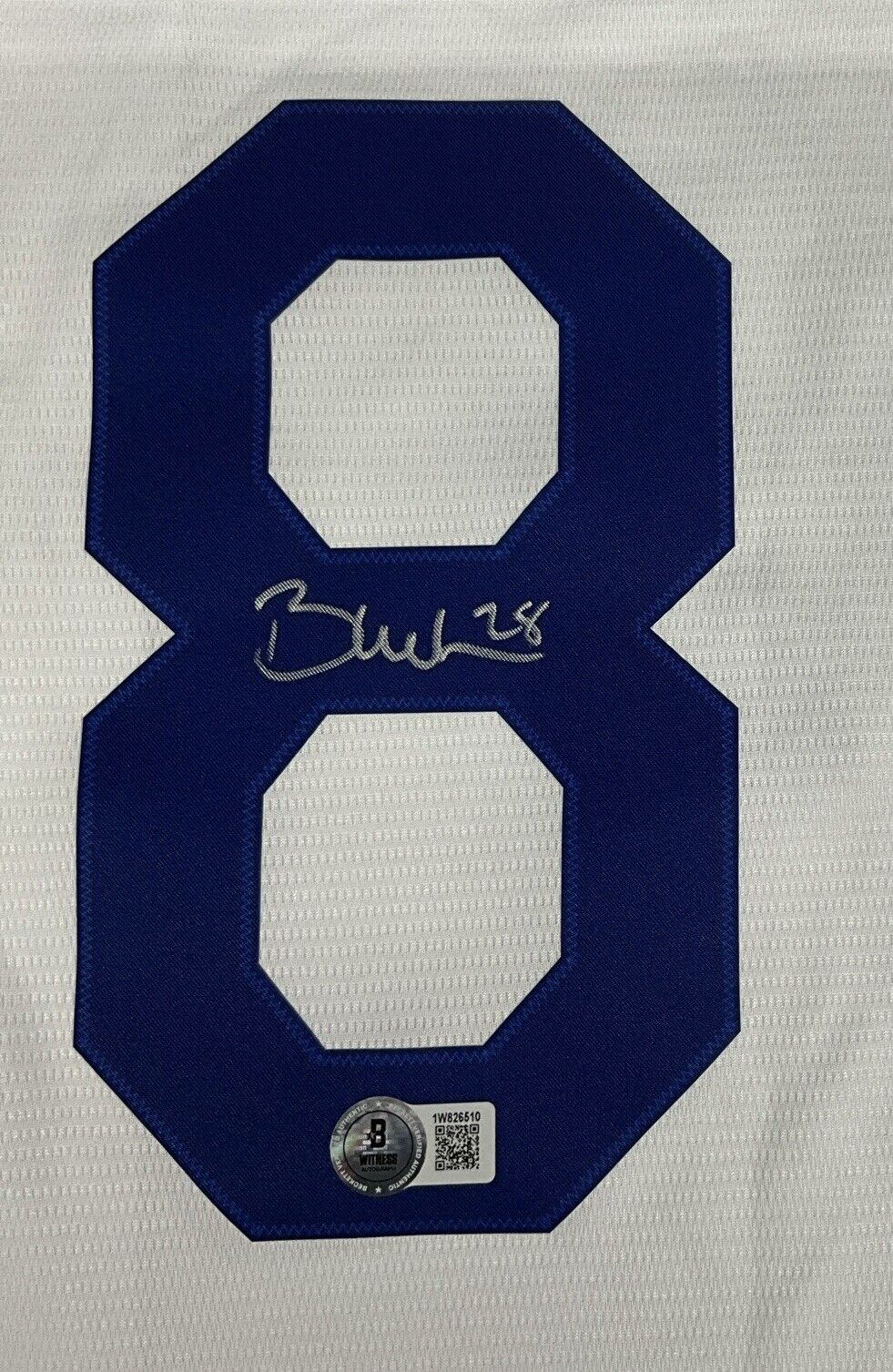 BOBBY MILLER SIGNED DODGERS NIKE JERSEY "MILLER TIME" INSCRIP BECKETT 1W826510