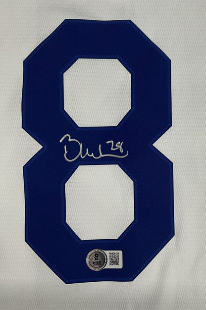 BOBBY MILLER SIGNED DODGERS NIKE JERSEY "MILLER TIME" INSCRIP BECKETT 1W826511