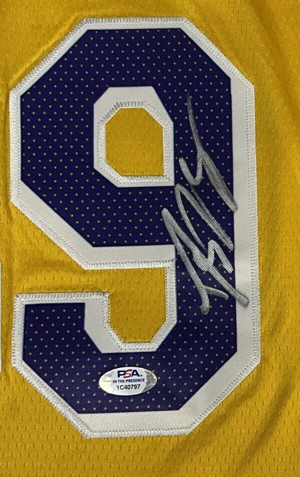 DWIGHT HOWARD LOS ANGELES LAKERS 2020 NBA CHAMPION SIGNED JERSEY PSA 1C40797