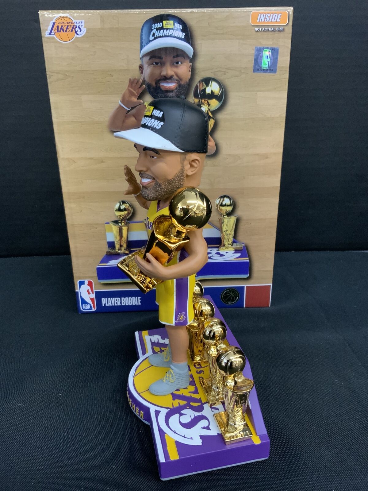 DEREK FISHER 5X NBA CHAMPION EXCLUSIVE BOBBLEHEAD FOCO #/360 RARE