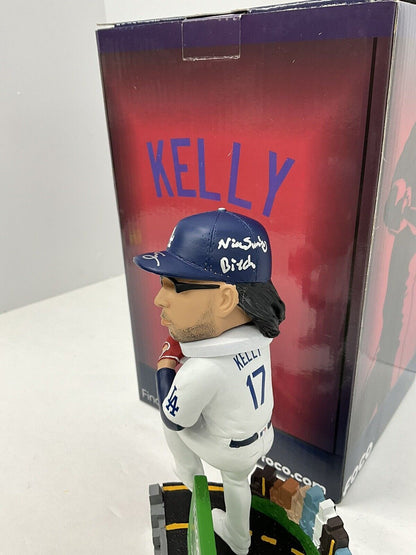 JOE KELLY SIGNED WELCOME BACK TO LA BOBBLEHEAD "NICE SWING BITCH"  PSA 3C13429