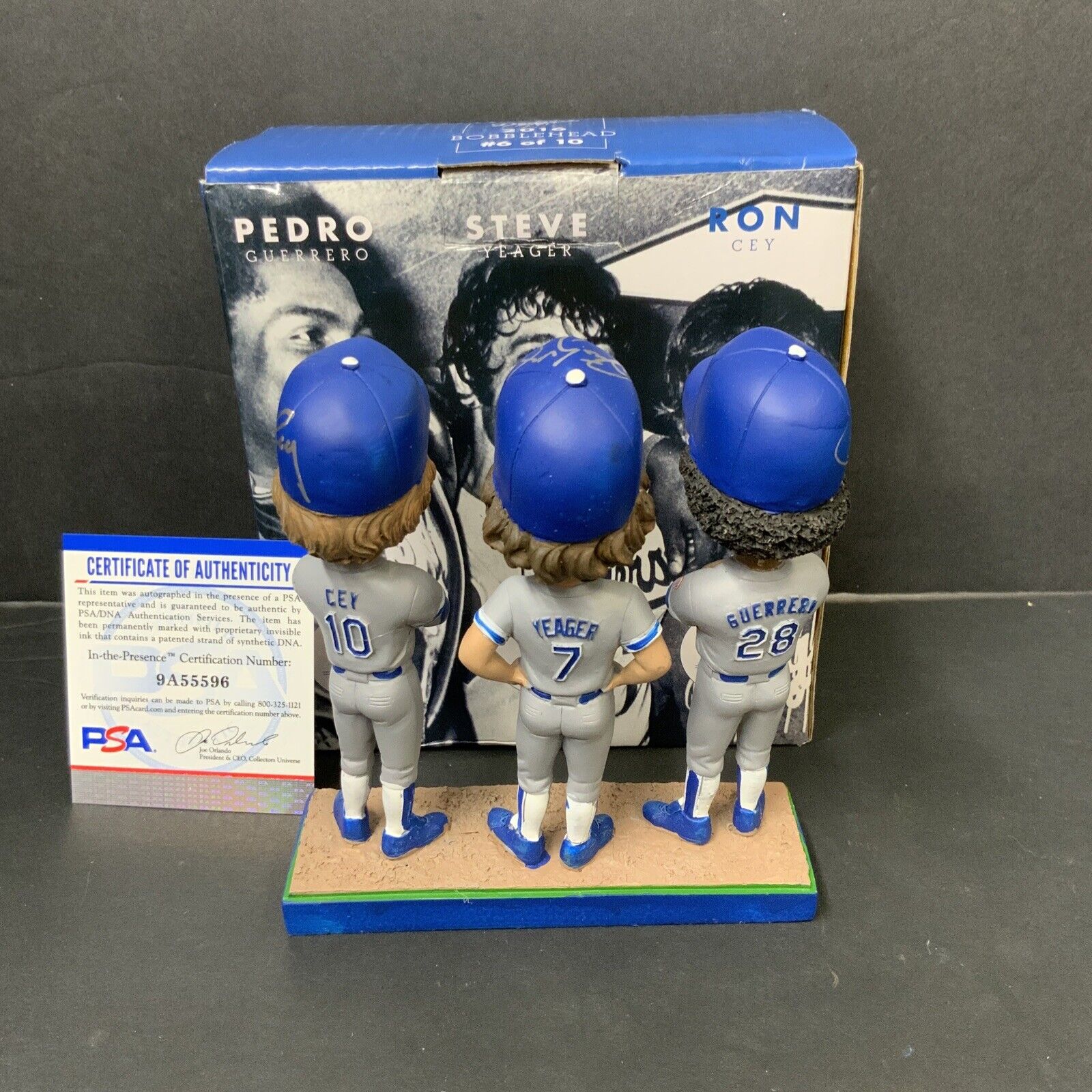 Sale Ron Cey autographed box Dodgers Bobblehead NIB