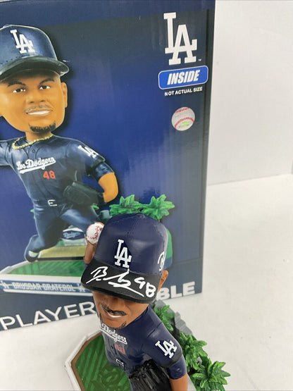 BRUSDAR GRATEROL SIGNED DODGERS FOCO CITY CONNECT BOBBLEHEAD BAZOOKA PSA 3C24582