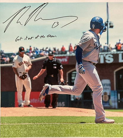 MAX MUNCY SIGNED 22X26 CANVAS VS MadBum "Get it out of the Ocean" PSA 2C51276