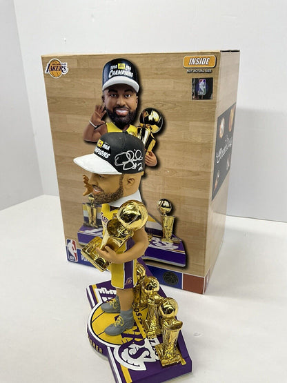 DEREK FISHER SIGNED LAKERS 5X CHAMPION LIMITED #/360 FOCO BOBBLEHEAD BAS W128224