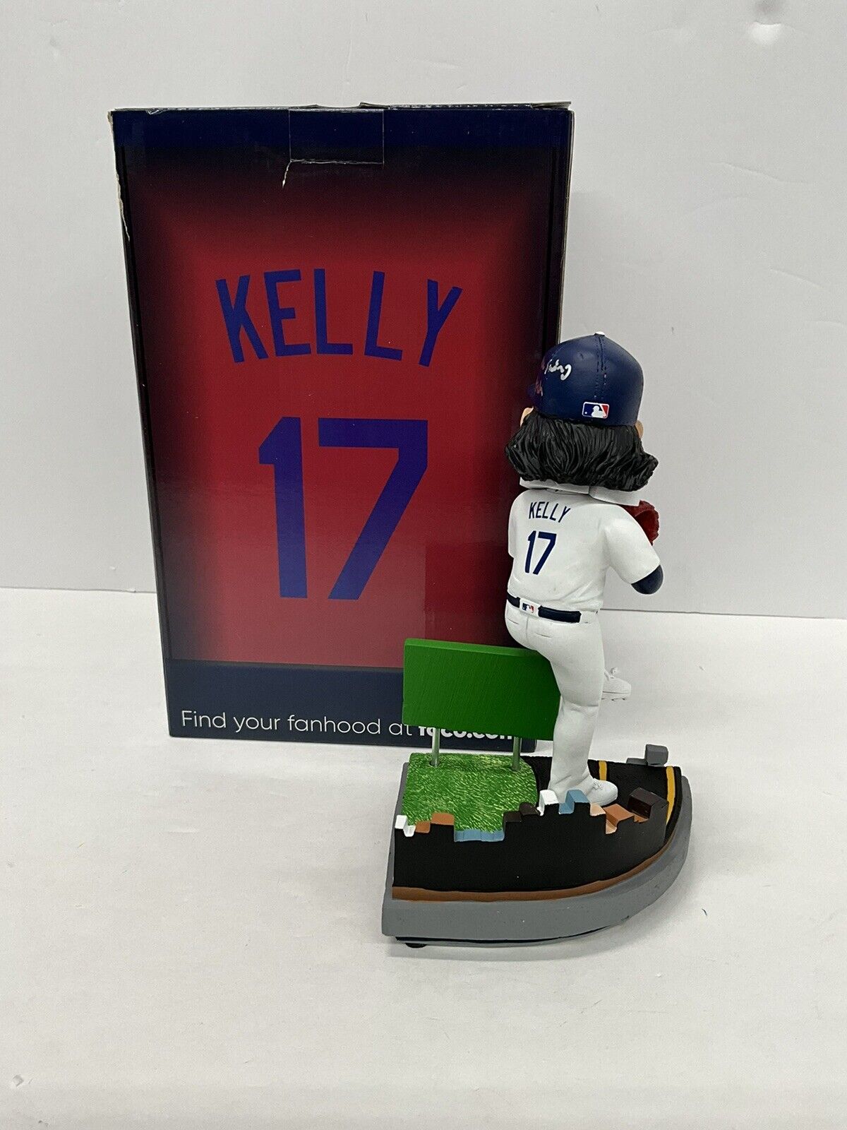 JOE KELLY SIGNED WELCOME BACK TO LA BOBBLEHEAD "NICE SWING BITCH"  PSA 3C13430