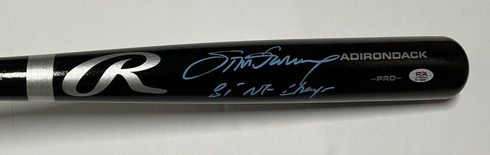 STEVE GARVEY DODGER SIGNED RAWLINGS FULL SIZE BAT "81 WS CHAMPS" INS PSA 3C13609