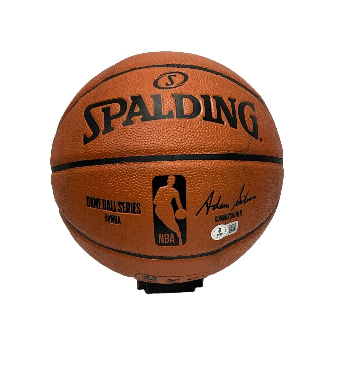 SHAQUILLE O'NEAL LOS ANGELES LAKERS SIGNED SPALDING BASKETBALL BAS 1W489430