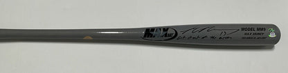 MAX MUNCY DODGERS SIGNED MAXBAT MODEL BAT "GET IT OUT OF THE OCEAN" PSA 1C01779