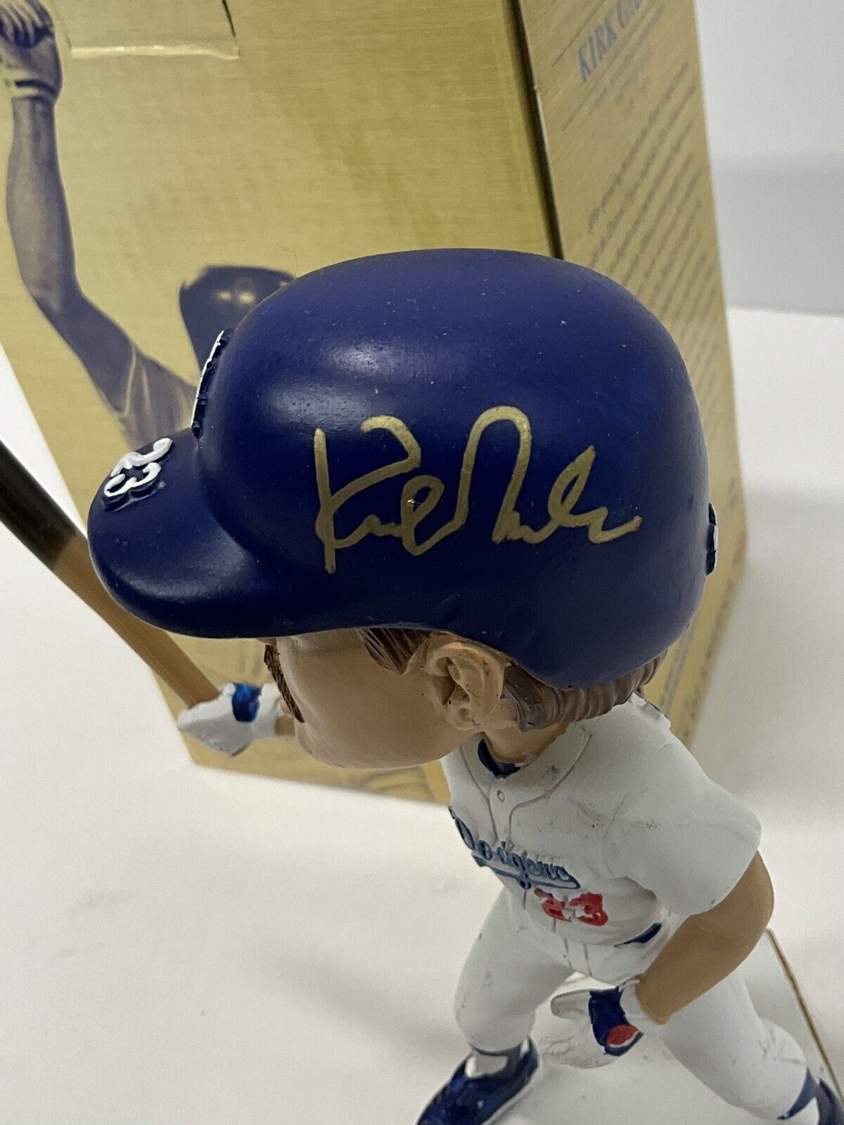 KIRK GIBSON DODGERS 88 WS CHAMPION SIGNED 2019 SGA BOBBLEHEAD PSA 3T04211