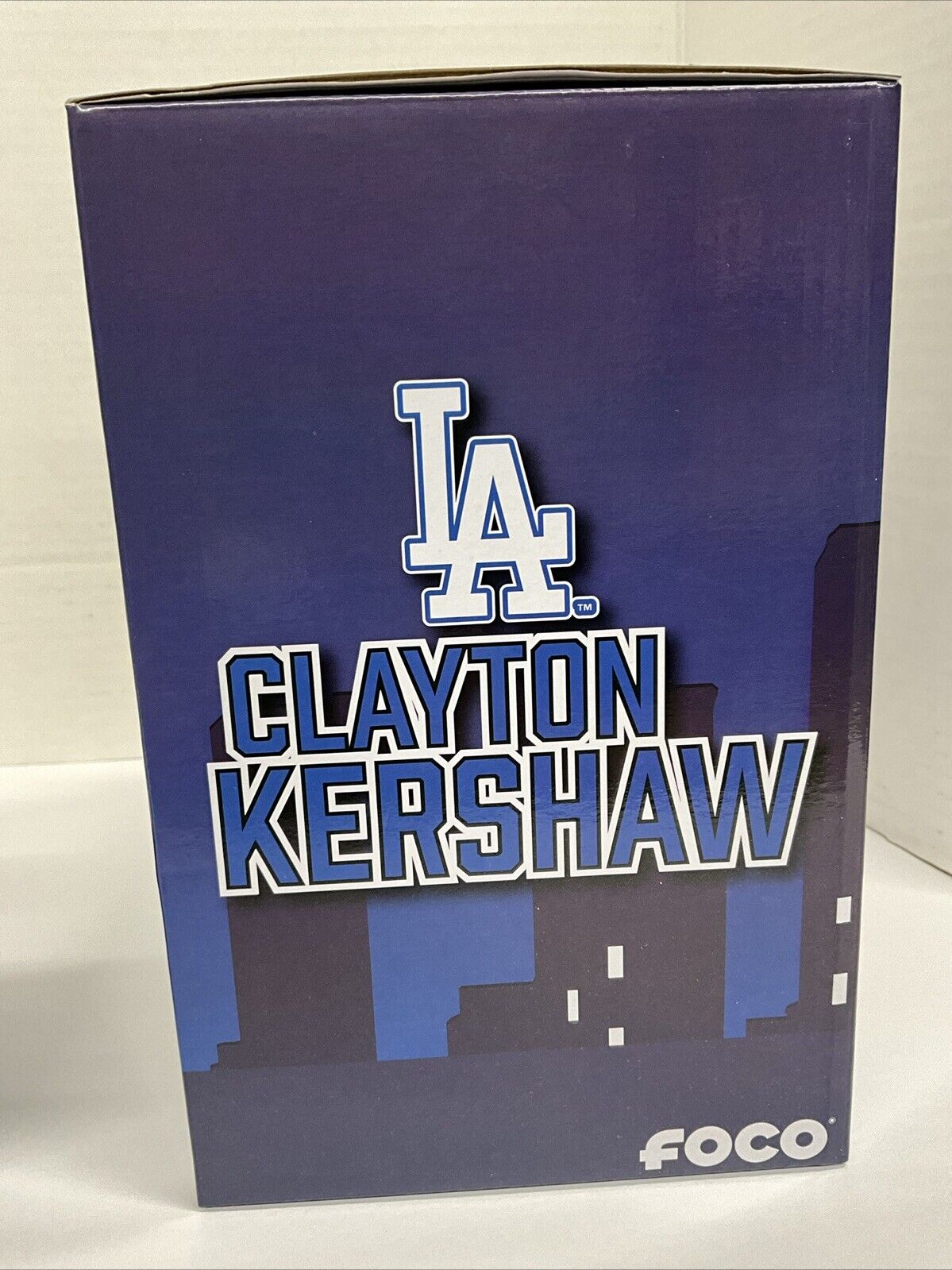 CLAYTON KERSHAW WINS & STRIKEOUTS COUNTER LIMITED /224 FOCO TROPHIES BOBBLEHEAD