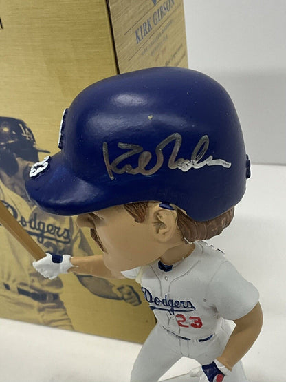 KIRK GIBSON DODGERS SIGNED 2019 SGA BOBBLEHEAD "88 WS CHAMPS" INSCRI PSA 3T04225