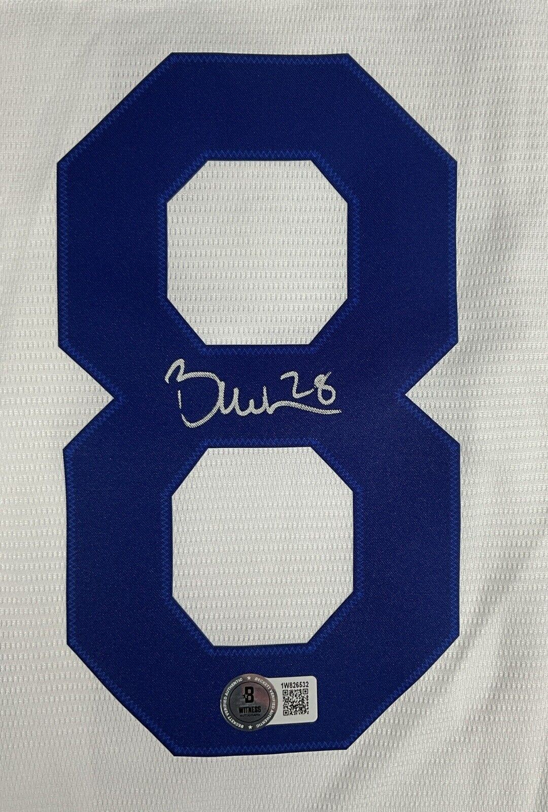 BOBBY MILLER SIGNED DODGERS NIKE JERSEY "MILLER TIME" INSCRIP BECKETT 1W826532