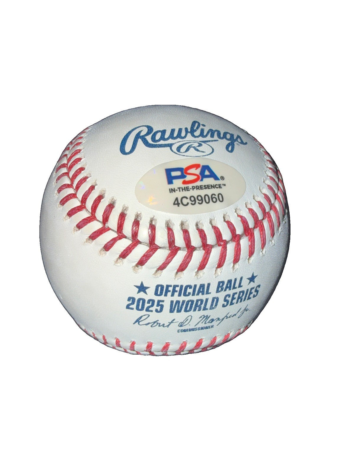 KIKE HERNANDEZ  DODGERS SIGNED 2025 WORLD SERIES BASEBALL "WE ARE A DYNASTY" PSA
