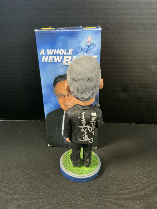 JAIME JARRIN DODGERS HOF ANNOUNCER SIGNED SGA BOBBLEHEAD "HOF 98" PSA AI84687