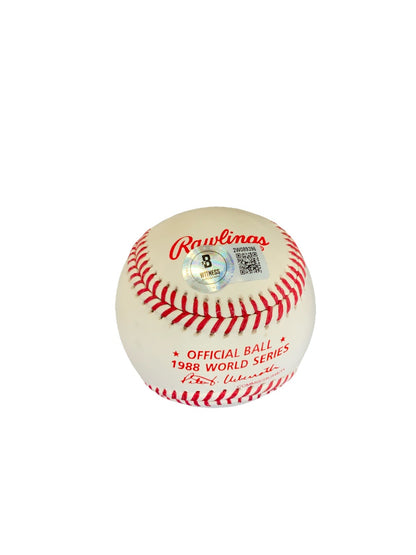 KIRK GIBSON DODGERS SIGNED 88 WORLD SERIES BASEBALL "88 WS GM 1 WALK OFF HR" BAS