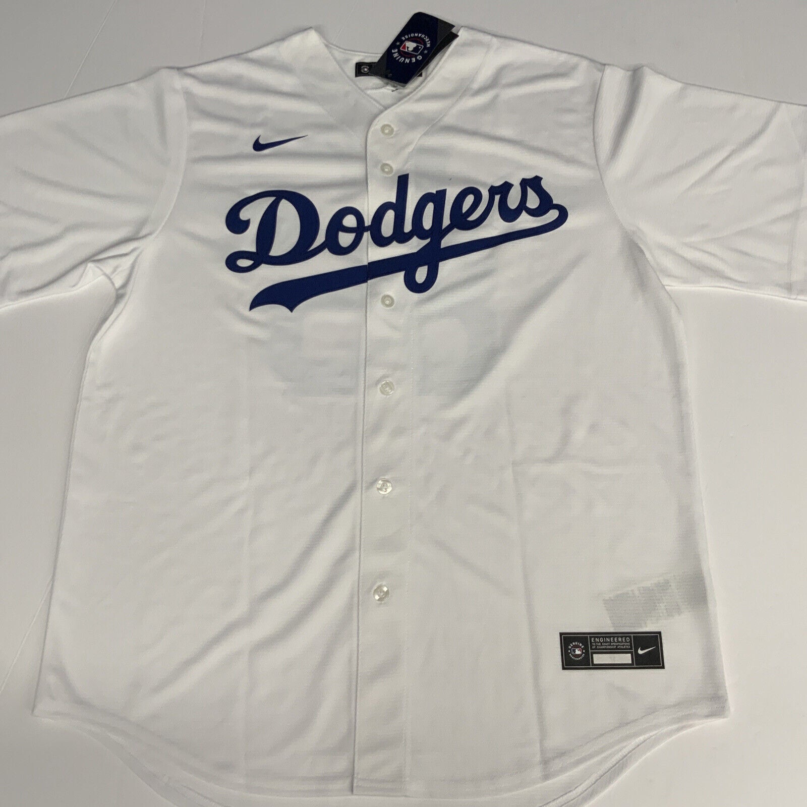 DUSTIN MAY DODGERS 2020 WORLD SERIES CHAMPION SIGNED NIKE JERSEY MLB VS646166