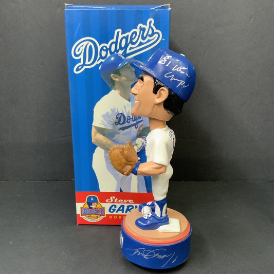 STEVE GARVEY DODGERS SIGNED 2006 LIMITED EDITION MUSICAL BOBBLEHEAD BAS WW28748