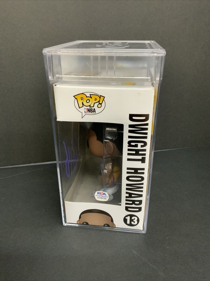 DWIGHT HOWARD SIGNED LAKERS #13 FUNKO POP PSA SLABBED GEM MINT 10 AUTO 1C40745