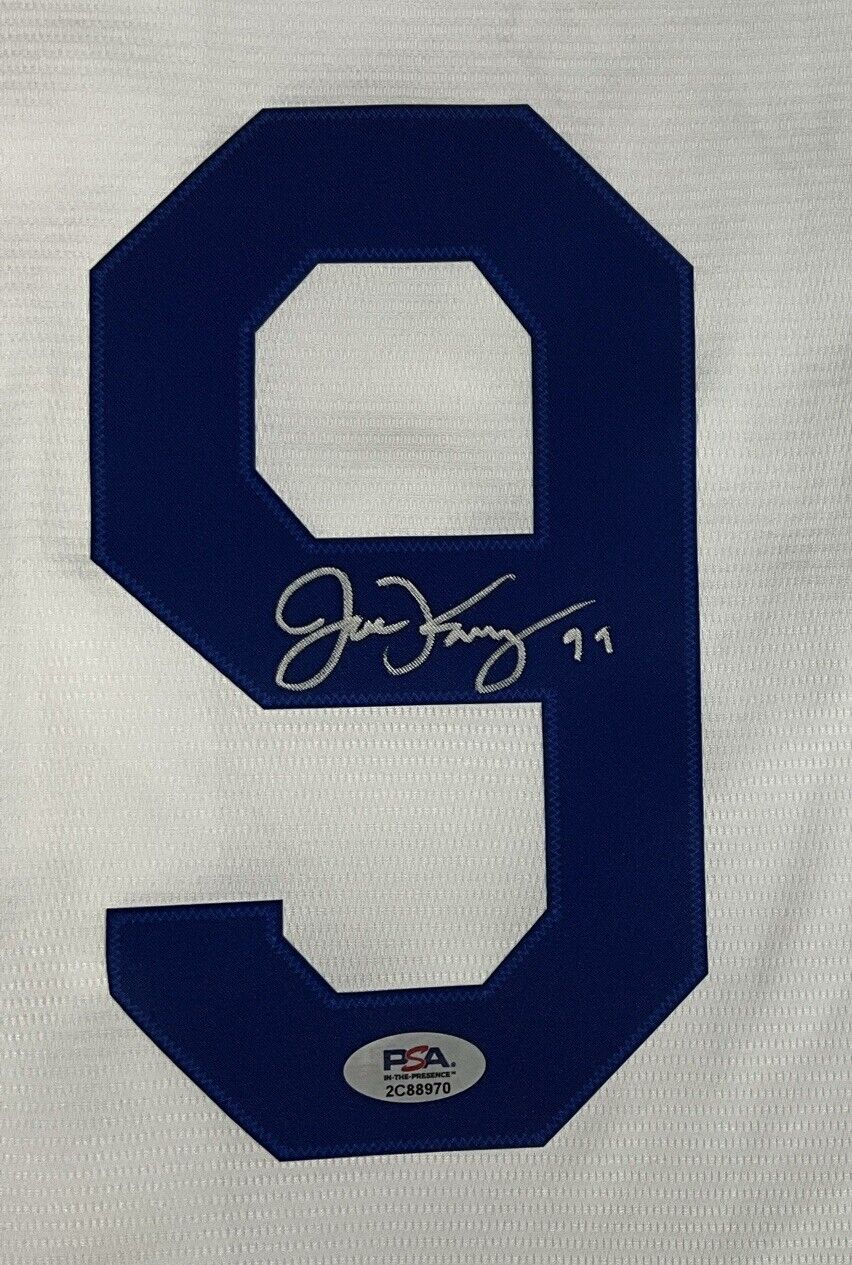 JOE KELLY 2020 WORLD SERIES CHAMPION SIGNED DODGERS NIKE JERSEY PSA 2C88970