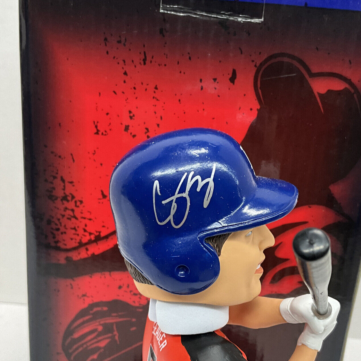 DODGERS SIGNED 2017 ALL STAR FOCO BOBBLEHEAD SET KERSHAW, BELLINGER, SEAGER COA