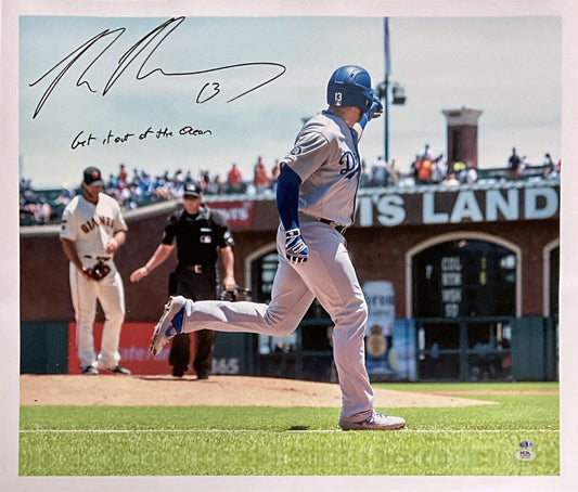 MAX MUNCY SIGNED 22X26 CANVAS VS MadBum "Get it out of the Ocean" PSA 2C51276