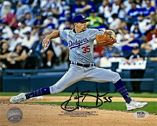 GAVIN STONE DODGERS SIGNED 8X10 COMPLETE GAME SHUTOUT VS WHITE SOX PHOTO PSA ITP