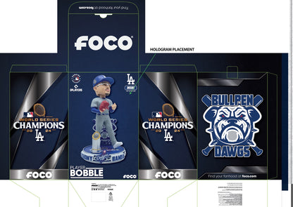 BULLPEN DAWGS 2024 WORLD SERIES CHAMPIONS DODGERS EACH LIMITED TO #144