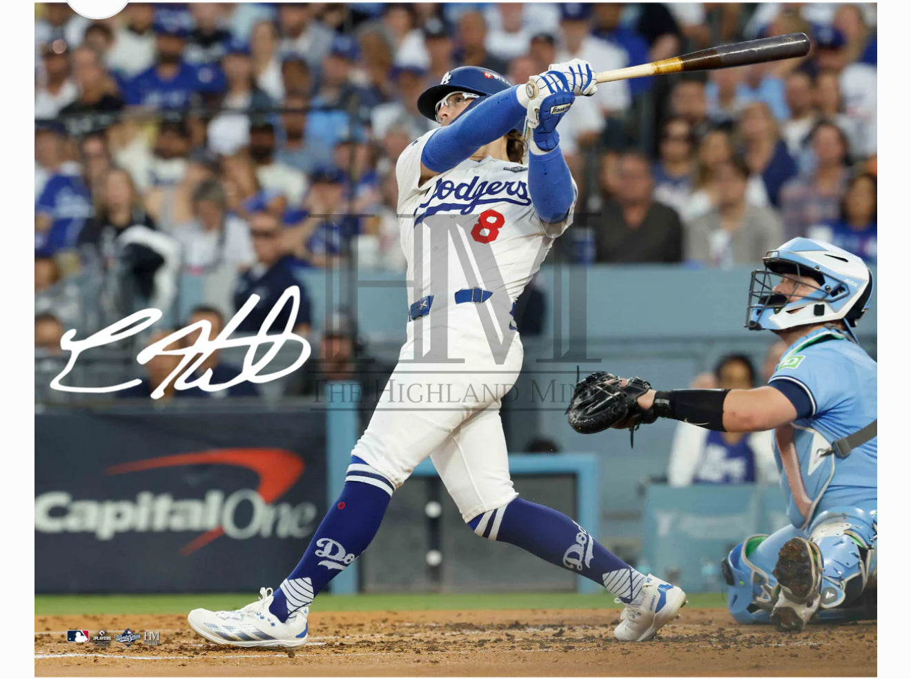 KIKE HERNANDEZ DODGERS 3X WORLD SERIES CHAMPION PRIVATE SIGNING