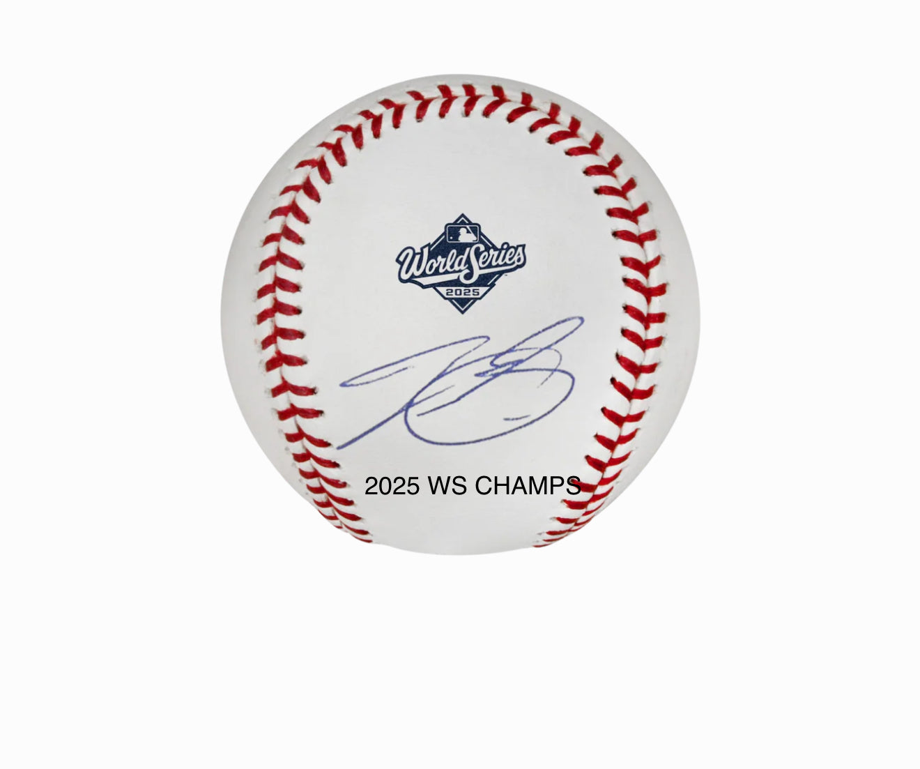 TYLER GLASNOW DODGERS 2025 WORLD SERIES CHAMPION PRIVATE SIGNING
