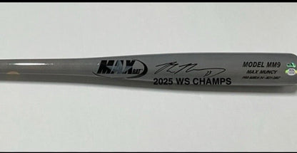 MAX MUNCY DODGERS 3X WORLD SERIES CHAMPION PRIVATE SIGNING