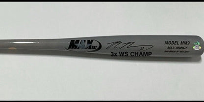 MAX MUNCY DODGERS 3X WORLD SERIES CHAMPION PRIVATE SIGNING