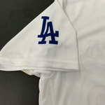 CHRIS TAYLOR SIGNED 2020 GAME USED DODGERS JERSEY "2020 WS CHAMPS" MLB VS399415