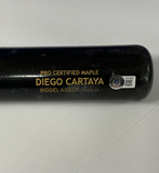 DIEGO CARTAYA DODGERS #1 PROSPECT SIGNED GAME USED AXIS AXDC1 BAT BAS BH019503