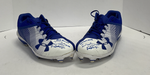 DJ PETERS DODGERS TIGERS FULL NAME SIGNED GAME USED CLEATS PSA RG29218/19