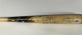 CHRIS TAYLOR DODGERS 2020 WS CHAMP SIGNED GAME USED VICTUS BAT W/INS BAS WZ59685
