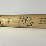 CHRIS TAYLOR DODGERS 2020 WS CHAMP SIGNED GAME USED VICTUS BAT W/INS BAS WZ59682