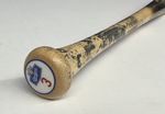 CHRIS TAYLOR DODGERS SIGNED GAME USED VICTUS BAT "2021 GAME USED" IN BAS WW26556