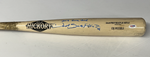 DJ PETERS DODGERS TIGERS FULL NAME SIGNED GAME USED OLD HICKORY BAT PSA RG29231