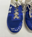 DJ PETERS DODGERS TIGERS FULL NAME SIGNED GAME USED CLEATS PSA RG29205/04