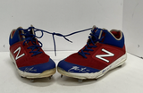 EDWIN RIOS DODGERS 2020 WS CHAMPION SIGNED GAME USED CLEATS PSA RG14860/61