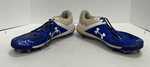 DJ PETERS DODGERS TIGERS FULL NAME SIGNED GAME USED CLEATS PSA RG29210/11