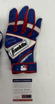 EDWIN RIOS DODGERS 2020 WS CHAMP SIGNED GAME USED BATTING GLOVES PSA RG14873/74